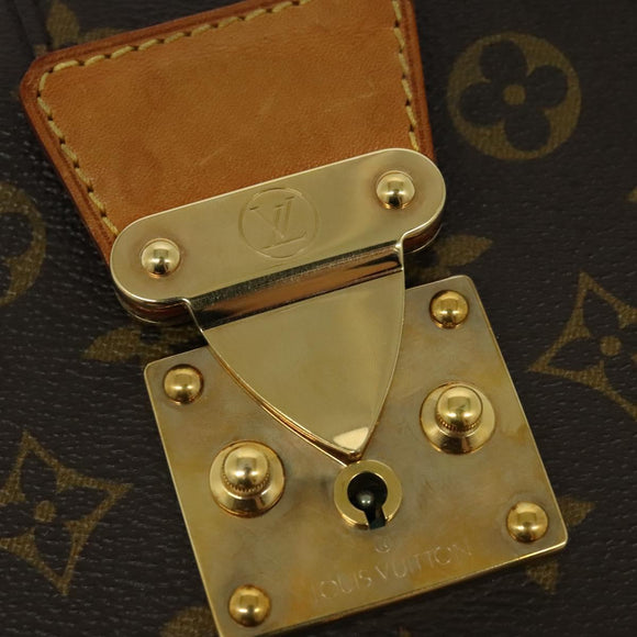 LOUIS VUITTON Monogram Serviette Fermoir Business Bag M53305 LV Auth ep10677