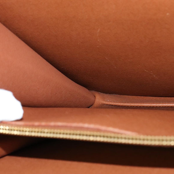 LOUIS VUITTON Monogram Serviette Fermoir Business Bag M53305 LV Auth ep10677