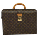 LOUIS VUITTON Monogram Serviette Fermoir Business Bag M53305 LV Auth ep10677-13