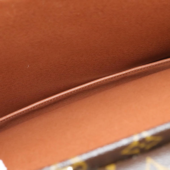 LOUIS VUITTON Monogram Serviette Fermoir Business Bag M53305 LV Auth ep10677