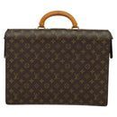 LOUIS VUITTON Monogram Serviette Fermoir Business Bag M53305 LV Auth ep10677-2