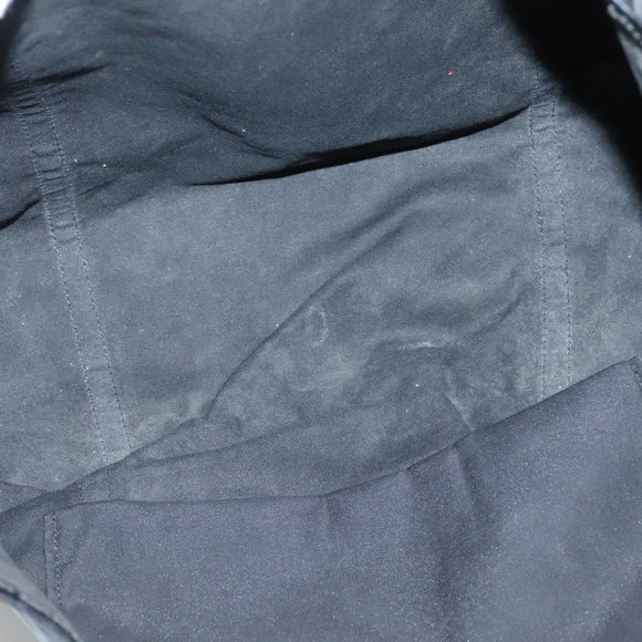 GUCCI Tote Bag Patent leather Black Gold 197953 Auth ep10681