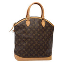 LOUIS VUITTON Monogram Lockit Vertical Hand Bag M40103 LV Auth ep10683-1