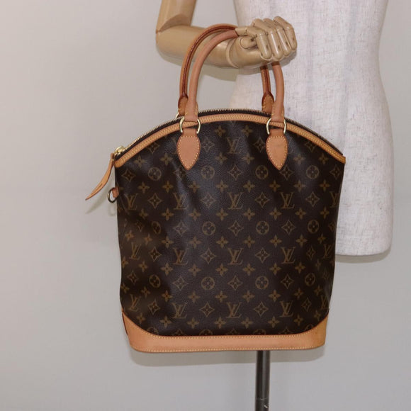 LOUIS VUITTON Monogram Lockit Vertical Hand Bag M40103 LV Auth ep10683