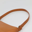 BURBERRY Shoulder Bag Leather Brown Gold Auth ep10687-8