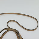 GUCCI Mini Swing Hand Bag Canvas 2way White Gold Auth ep10692-15