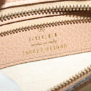 GUCCI Mini Swing Hand Bag Canvas 2way White Gold Auth ep10692-12