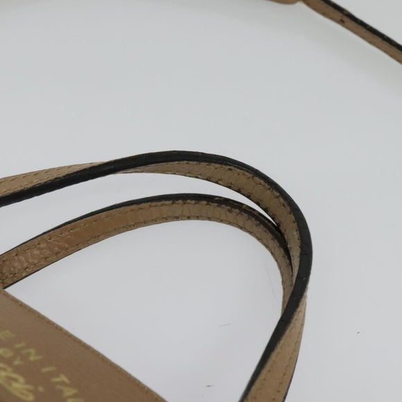 GUCCI Mini Swing Hand Bag Canvas 2way White Gold Auth ep10692