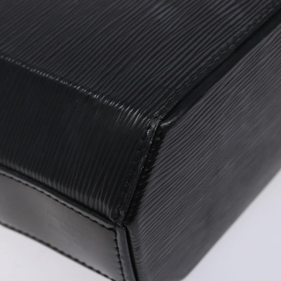 LOUIS VUITTON Epi Sac Seau Shoulder Bag Black M80161 LV Auth ep10696