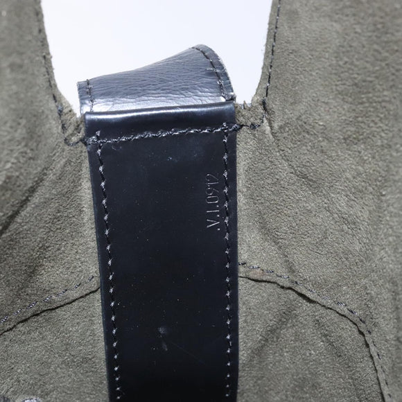 LOUIS VUITTON Epi Sac Seau Shoulder Bag Black M80161 LV Auth ep10696