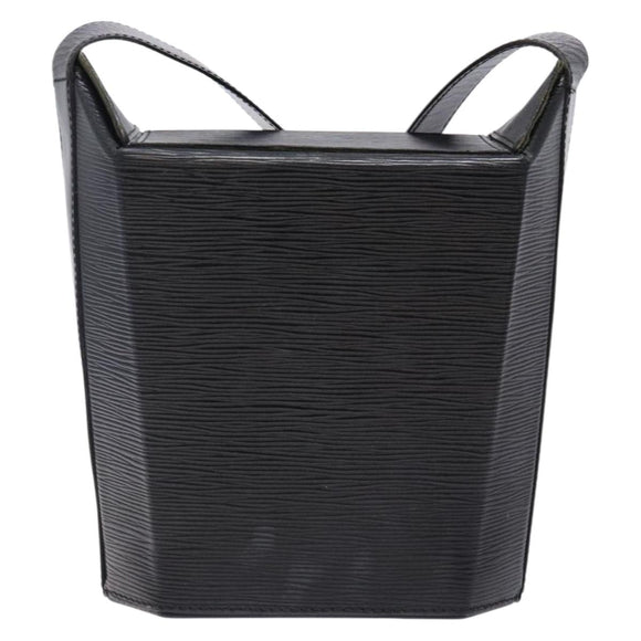 LOUIS VUITTON Epi Sac Seau Shoulder Bag Black M80161 LV Auth ep10696