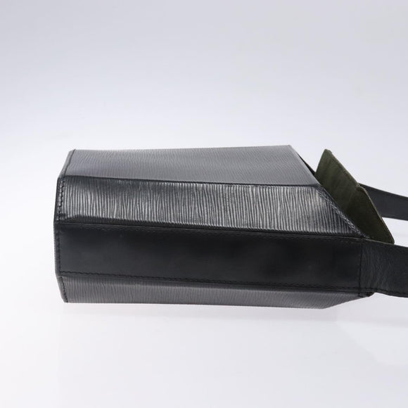 LOUIS VUITTON Epi Sac Seau Shoulder Bag Black M80161 LV Auth ep10696