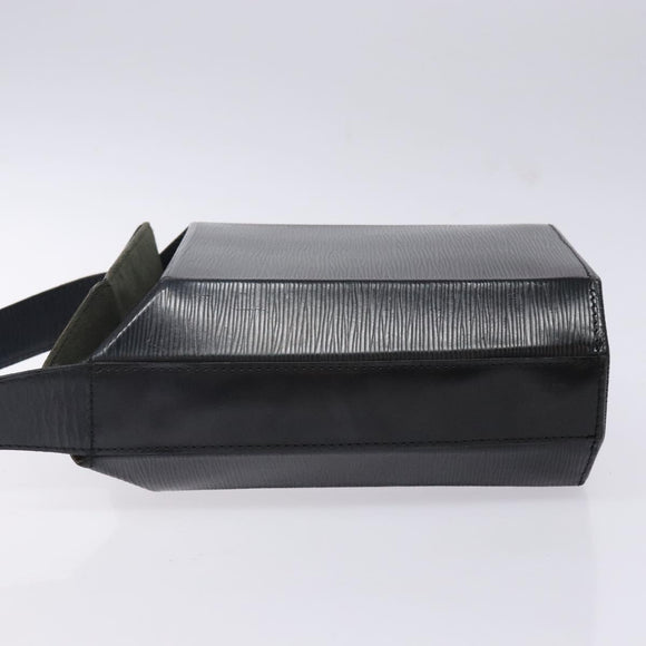LOUIS VUITTON Epi Sac Seau Shoulder Bag Black M80161 LV Auth ep10696