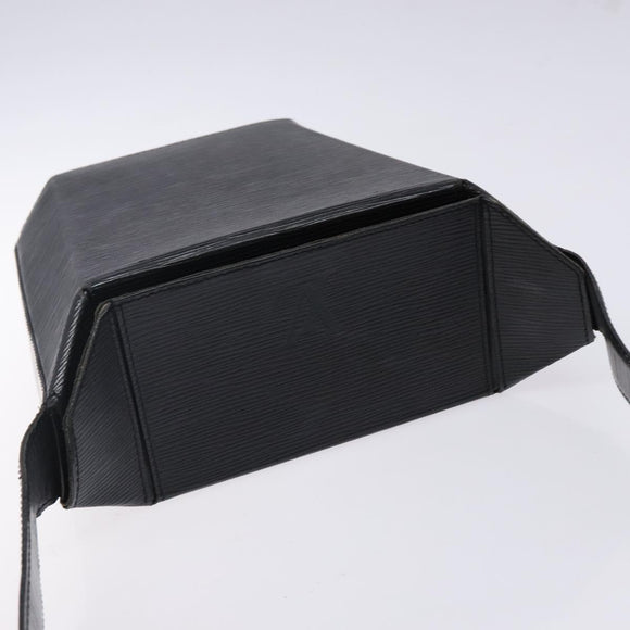 LOUIS VUITTON Epi Sac Seau Shoulder Bag Black M80161 LV Auth ep10696
