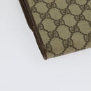 GUCCI GG Supreme Shoulder Bag PVC Beige Gold 904 02 050 Auth ep10698-12