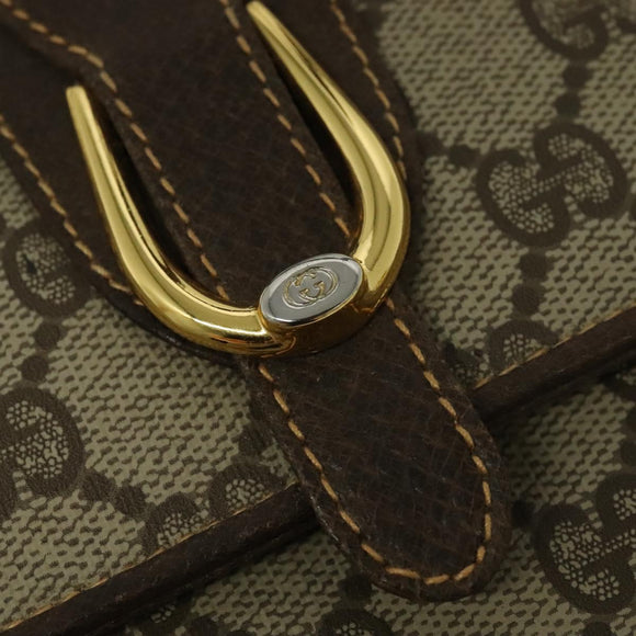 GUCCI GG Supreme Shoulder Bag PVC Beige Gold 904 02 050 Auth ep10698