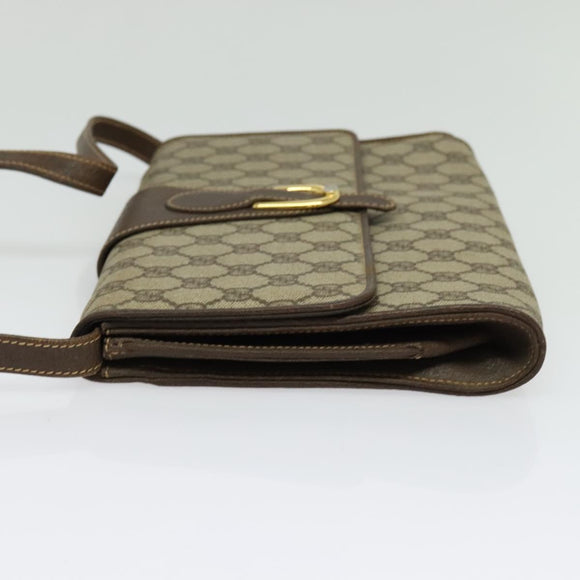 GUCCI GG Supreme Shoulder Bag PVC Beige Gold 904 02 050 Auth ep10698