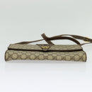 GUCCI GG Supreme Shoulder Bag PVC Beige Gold 904 02 050 Auth ep10698-9