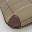 Burberrys Nova Check Tote Bag Canvas Beige Gold Auth ep10702-14