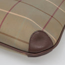 Burberrys Nova Check Tote Bag Canvas Beige Gold Auth ep10702-15