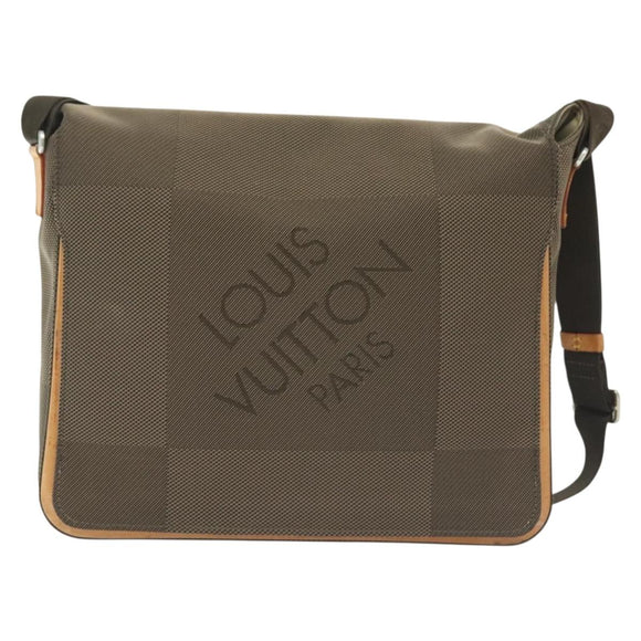 LOUIS VUITTON Damier Geant Messager Shoulder Bag Tail M93226 LV Auth ep10715