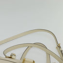 LOUIS VUITTON Monogram Empreinte Lumineuse PM Bag 2way White M93411 Auth ep10722-15