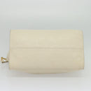 LOUIS VUITTON Monogram Empreinte Lumineuse PM Bag 2way White M93411 Auth ep10722-5