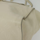 LOUIS VUITTON Monogram Empreinte Lumineuse PM Bag 2way White M93411 Auth ep10722-16