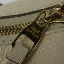 LOUIS VUITTON Monogram Empreinte Lumineuse PM Bag 2way White M93411 Auth ep10722-10