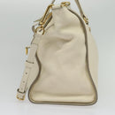 LOUIS VUITTON Monogram Empreinte Lumineuse PM Bag 2way White M93411 Auth ep10722-4