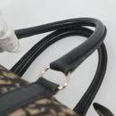 Christian Dior Trotter Canvas Boston Bag Navy Silver Auth ep10723-8