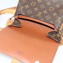 LOUIS VUITTON Monogram Cartouchiere MM Shoulder Bag M51253 LV Auth ep10730-18