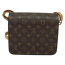 LOUIS VUITTON Monogram Cartouchiere MM Shoulder Bag M51253 LV Auth ep10730-2