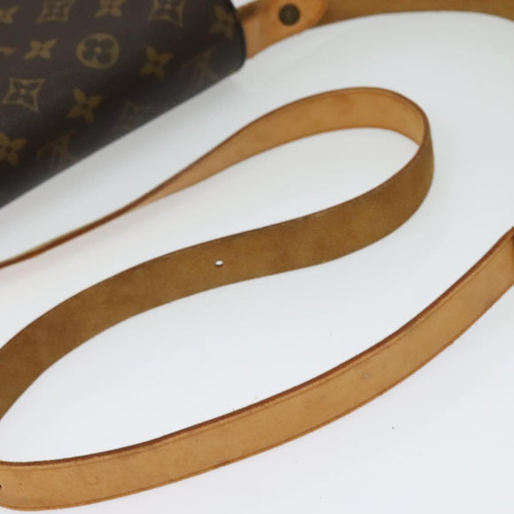LOUIS VUITTON Monogram Cartouchiere MM Shoulder Bag M51253 LV Auth ep10730