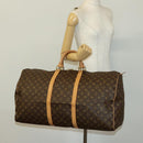 LOUIS VUITTON Monogram Keepall 60 Boston Bag M41422 LV Auth ep10731-21