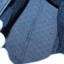 GUCCI Bamboo Hand Bag Suede 2way Navy Gold 000 2214 0316 Auth ep10732-11