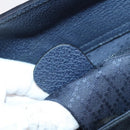 GUCCI Bamboo Hand Bag Suede 2way Navy Gold 000 2214 0316 Auth ep10732-12