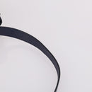 GUCCI Bamboo Hand Bag Suede 2way Navy Gold 000 2214 0316 Auth ep10732-14