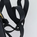 GUCCI Bamboo Backpack Suede Navy Gold 003 2034 0030 Auth ep10733-15