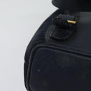 GUCCI Bamboo Backpack Suede Navy Gold 003 2034 0030 Auth ep10733-14