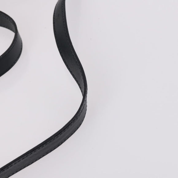 GUCCI Bamboo Hand Bag Leather 2way Navy Gold 000 122 0316 Auth ep10737