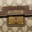 GUCCI Document case GG Supreme PVC Beige Auth ep10739-12