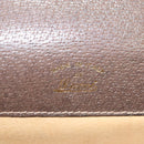 GUCCI Document case GG Supreme PVC Beige Auth ep10739-14