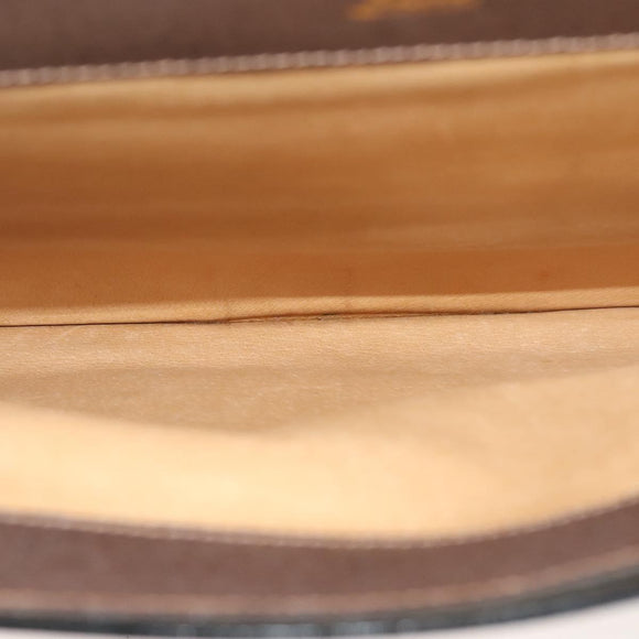 GUCCI Document case GG Supreme PVC Beige Auth ep10739