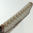 GUCCI Document case GG Supreme PVC Beige Auth ep10739-6