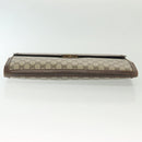 GUCCI Document case GG Supreme PVC Beige Auth ep10739-7
