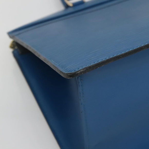 LOUIS VUITTON Epi Riviera Hand Bag Blue M48185 LV Auth ep10744