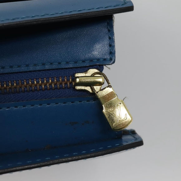 LOUIS VUITTON Epi Riviera Hand Bag Blue M48185 LV Auth ep10744