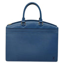 LOUIS VUITTON Epi Riviera Hand Bag Blue M48185 LV Auth ep10744-13