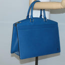 LOUIS VUITTON Epi Riviera Hand Bag Blue M48185 LV Auth ep10744-22